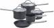 Anolon Professional Milk pan, Saucepans & Frypan Set of 5 - Black