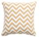 Chevron Sofa Cushion Cover - Beige/Natural (45 cm X 45 cm)