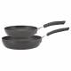 Circulon Hard Anodised Twin Pack Skillet Fry Pan Set 20cm and 24cm