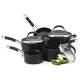 Circulon Premier Heavy Gauge Hard-Anodized Cookware 5 Piece Pan Set