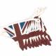 Cotton Double Sided Vintage Style Union Jack Festival Bunting - 5 m