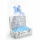 Create Your Own All Purpose Wicker Gift Hamper Basket Kit - White/Blue