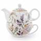 EHC Bell flowers Design Tea For One Tea-pot with Handle, Gift-Boxed
