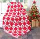 Jacquard Tapestry Reversible Xmas Celebrations Throw - 127 x 152 cm