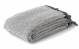 EHC King Size Big Diamond Woven Cotton Throw, Ivory/Grey, 225 x 250 cm