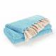 EHC Luxury Super Soft Cotton Diamond Large Throw - Teal, 150 x 200 cm