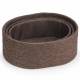 EHC Multi-Purpose Paper Rope Set of 3 Oval Storage Basket, Chocolate