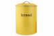 EHC Round Enamel Airtight Bread Storage Container - Custard