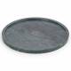 EHC Round-shaped Decorative Marble Stone Storage Vanity Tray, Green