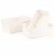 EHC Set of 3 Woven Shelf Storage Hamper Basket With Lid - Cream