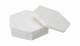 EHC Set of 4  Hexagon White Marble Coasters For Home & Kitchen Use