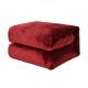 EHC Super Soft Fluffy Flannel Fleece Throws, Wine 125 cm x 150 cm