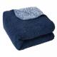 EHC Super Soft Teddy Fleece Blanket Throw, Navy Blue, 150 x 200 cm