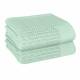 EHC Twin Pack Soft Cotton Cellular Baby Blanket, 85 x 95 cm, Mint
