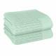 EHC Twin Pack Soft Cotton Cellular Baby Blanket, 85 x 95 cm, Mint