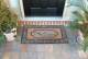 Extra Large Welcome Rubber and Coir Door Mat - Bronze Finish