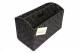 Handwoven 2 Compartments Office Desk File Organizer, Black