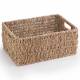 Handwoven Natural Seagrass Storage Decor Gift Hamper Basket, Large