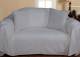 Indian Classic Rib Cotton Throw, For Super King Size Bed - Ivory