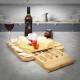 Large Square Wooden Expandable Cheese Board With Drawer