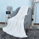 EHC Super Soft & Warm Sherpa Throw For Armchair or Single Bed - Cream