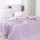 Luxury Handwoven Soft Cotton Adult Cellular Blanket Single - Lavender