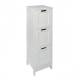 MDF 3 Drawer Storage Cabinet For Bathroom and Bedroom