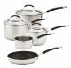 Meyer 5 Piece Stainless Steel Cookware Set - Suitable For all Hobs