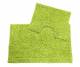 Anti-Slip Pure Cotton, Washable 2 PCs Bath Mat & Pedestal Set - Fern