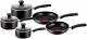 Tefal B368S544 5Pcs Gourmet Non-Stick Cookware Set - Black