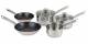 Tefal Elementary 5 Piece Set  - Stainless Steel, Silver