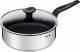 Tefal Primary Stainless Steel 24cm Induction Sauté Pan with Glass Lid