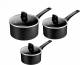 Tefal Titanium Stone E105S345 Induction Non-Stick 3pc Cookware Set