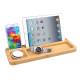 Universal Tablet iPad Smartphone Stand With Accessories Holder