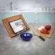 Woodluv Bamboo Cookbook Holder Rack Stand Reading Rest Organizer