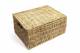 Woodluv Elegant Small Seagrass Storage Basket With Lid