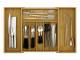 Woodluv Extendable Bamboo Cutlery Drawer Organizer, Utensil Tray