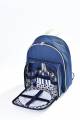 Woodluv Insulated Picnic Backpack For 2 Persons - Blue