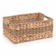 Woodluv Large Handwoven Seagrass & Water Hyacinth Storage Basket