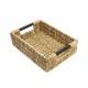 Woodluv Natural Seagrass Storage Basket With Handle, Medium