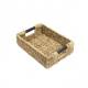 Woodluv Natural Seagrass Storage Basket With Handle, Small