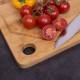 Woodluv 3 Anti Bacterial Chopping Boards With Juice Grooves & Stand