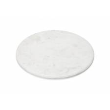 EHC Large White Marble Cheese Board Chopping & Serving Board - 30 cm