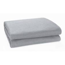 Classic Rib Cotton Throw, For 3-4 Seater Sofa or King Size Bed - Smoke