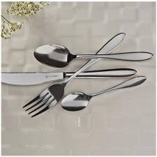 Viners Tabac 16 PCs 18.0 Cutlery Set - 4 Free Tea & Soup Spoons