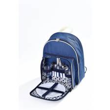 Woodluv Insulated Picnic Backpack For 2 Persons - Blue