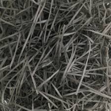 Woodluv Shredded Tissue Paper For Gift Boxes Filler, 500g, Black