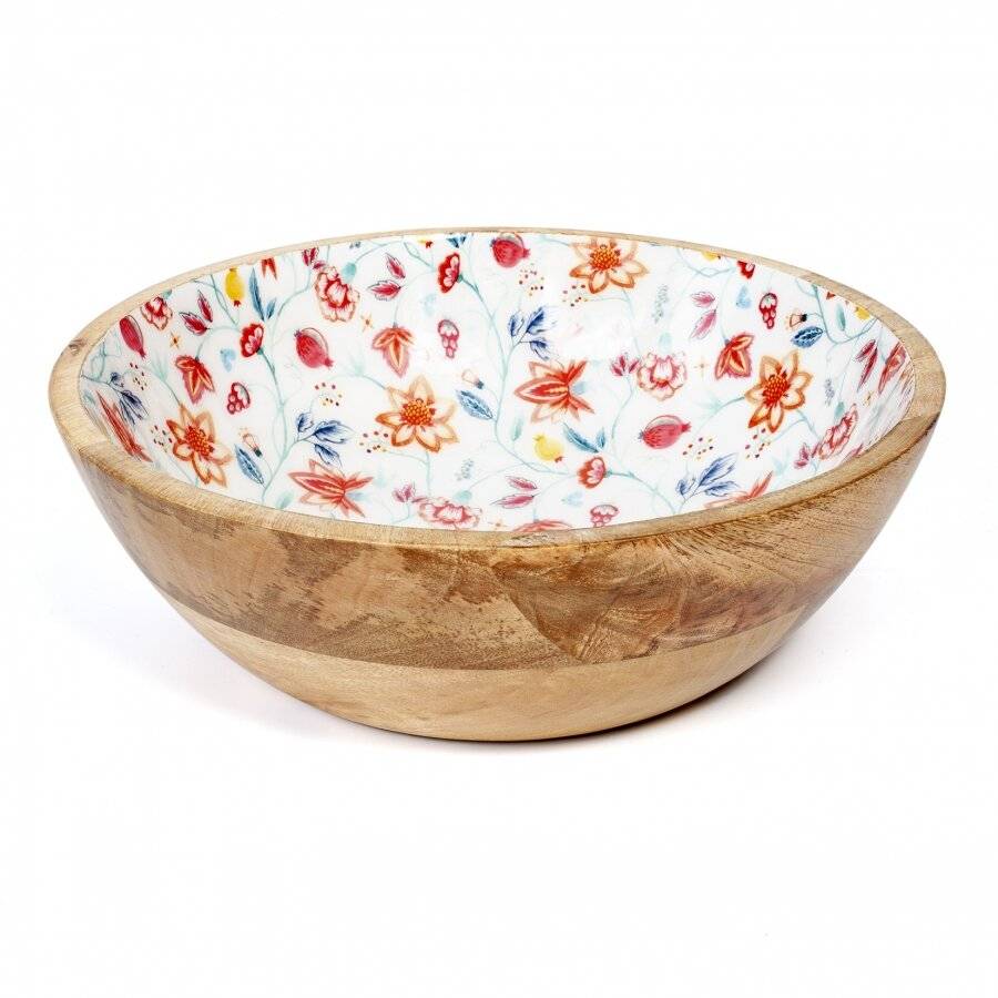 25 cm Wooden Salad Bowl or Fruit bowl, Serve salads, Sides & More