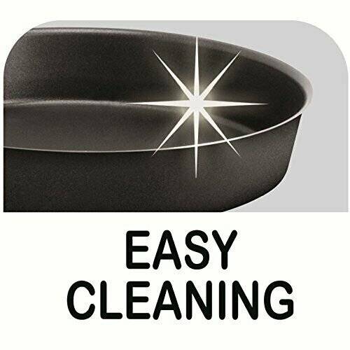 Circulon Generic Hard Anodised Wok With Glass Lid, 34 cm - Black