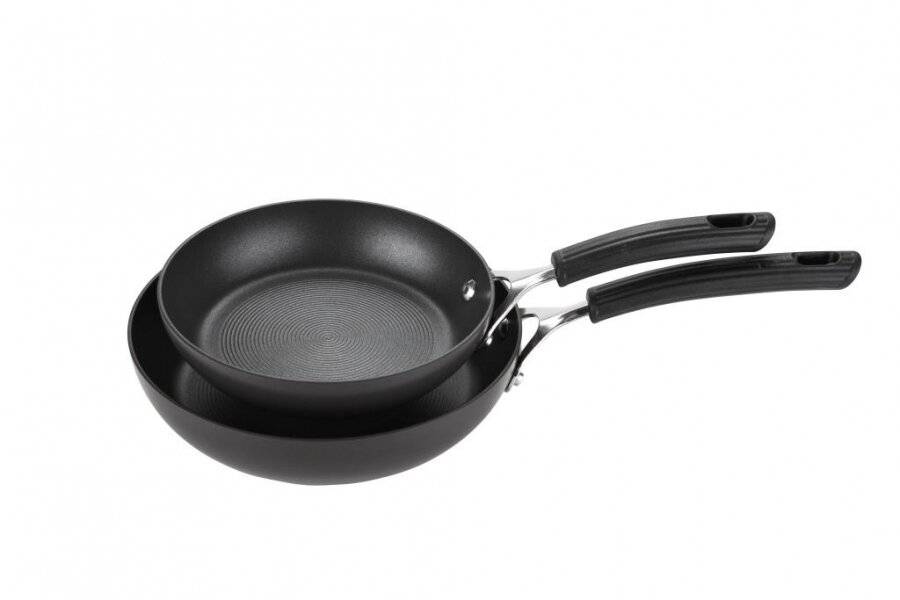 Circulon Hard Anodised Twin Pack Skillet Fry Pan Set 20cm and 24cm